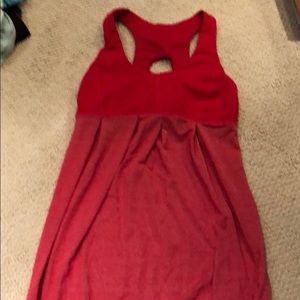 Lululemon Red workout shirt size 2